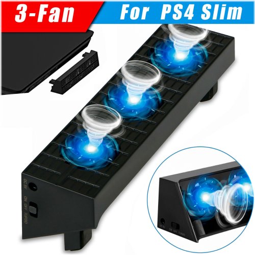 Tri-Turbo Cooling System for PS4 Slim