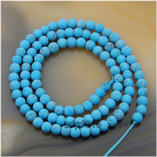 Matte Gemstone Round Spacer Beads Set