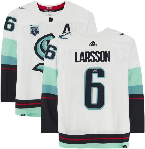 Kraken Inaugural Season Autographed Jersey with Patch