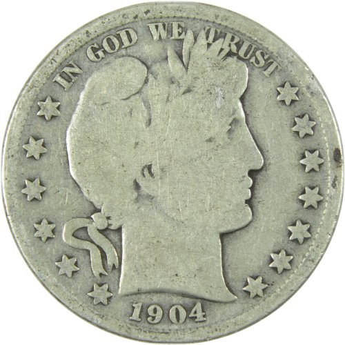 Turn-of-the-Century Barber Silver Half Dollar