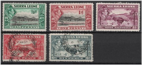 Sierra Leone Colonial Stamp Collection