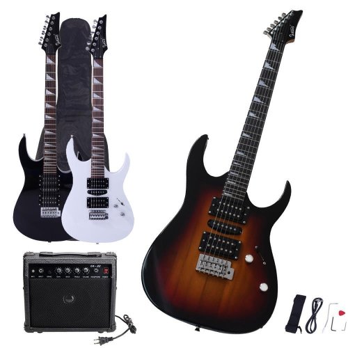 Colorful Guitar Bundle with Accessories and Amp