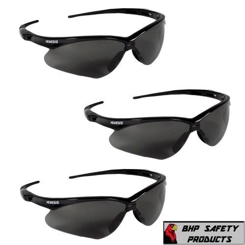 SmokeShield Eye Protectors - Anti-Fog Safety Glasses for Industrial and Personal Use (Pack of 3)