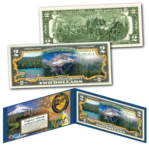 Mount Hood National Park $2 Bill