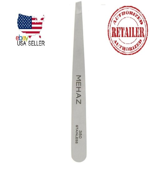 Flawless Slant Stainless Tweezer