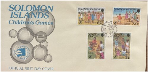Solomon Islands Children's Games Stamp Set #10
