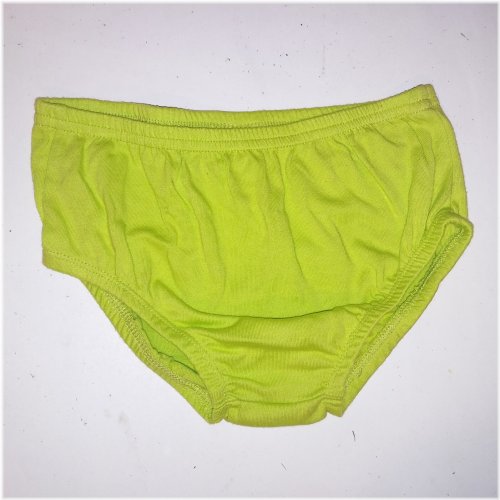 Lime Green Solid Infant Diaper Cover