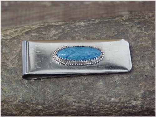 Southwestern Lapis Money Clip by Arviso