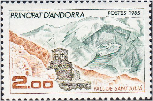 Sant Julia Valley Bell Tower Stamp