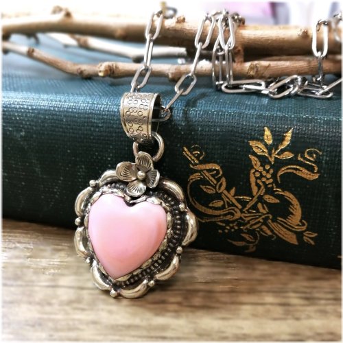 Conch Heart Necklace