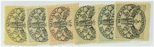 Vatican Seal Postage Dues 1945 Mint Collection