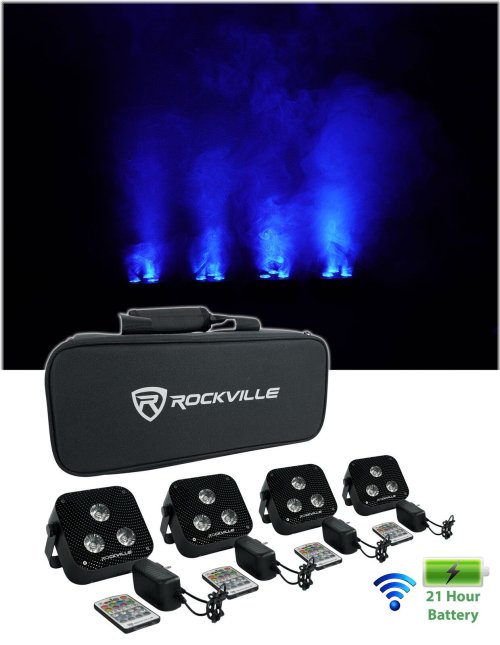 Blackout Mini Lighting Kit with Remote Control and Wireless DMX