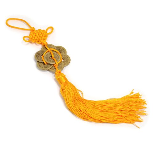 Golden Coin Tassel Harmony Blessings