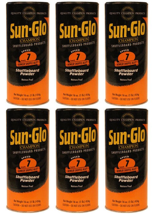Shuffleboard Wax Set - Sun-Glo Speed #7