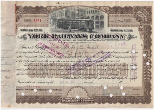 Keystone Railways Certificate