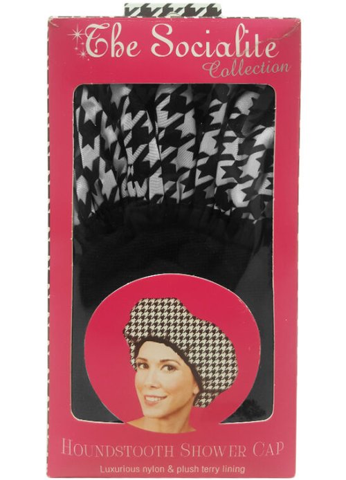 Houndstooth Chic Cap