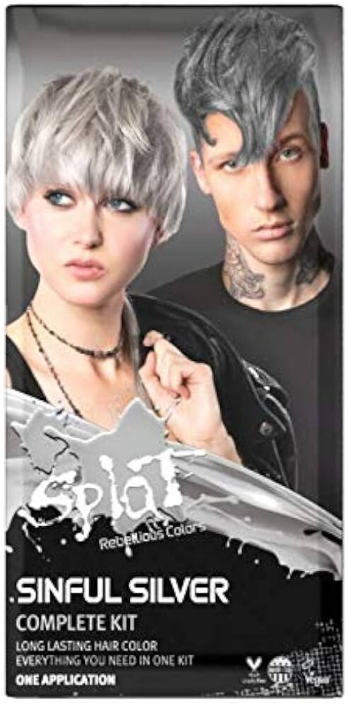 Silver Frost Complete Hair Dye Kit