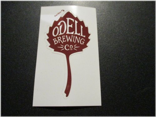 Leafy IPA Decal from Odell Brewing Co. in Ft. Collins, Colorado