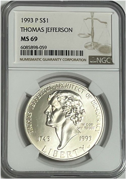 Silver Tribute to Thomas Jefferson