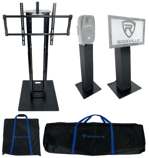 VersaMount DJ Stand with Detachable TV Mount