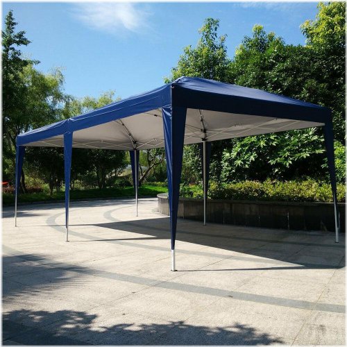 Shaded Haven - 10'x20' Waterproof Pop-Up Gazebo for Outdoor Weddings and Parties