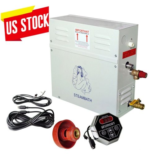 SteamSpa Self-Draining Generator with Controller