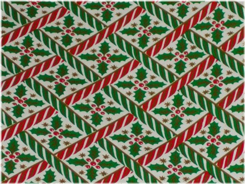 Timeless Holly Holiday Gift Wrap