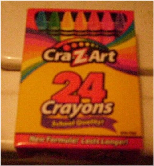 ColorArt School-Grade Crayons - 24 Vibrant Shades for Smooth and Bright Coloring Experience