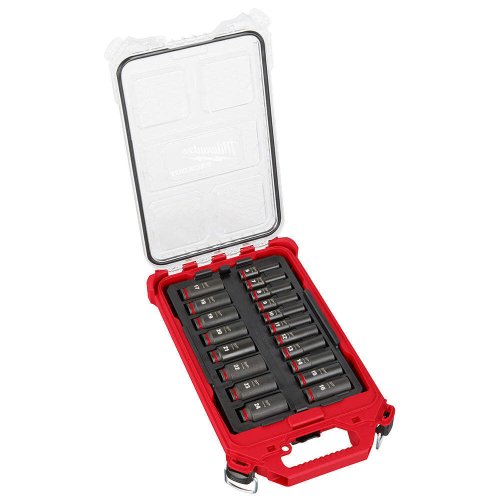 Milwaukee SHOCKWAVE Impact Duty Socket Set - 19 Piece Packout