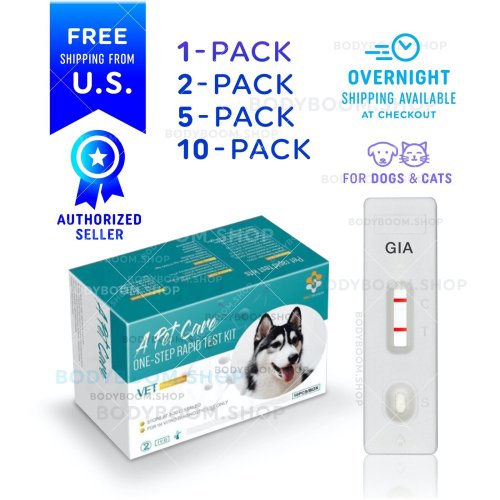 PawCheck Rapid GIARDIA Test Kit for Dogs & Cats