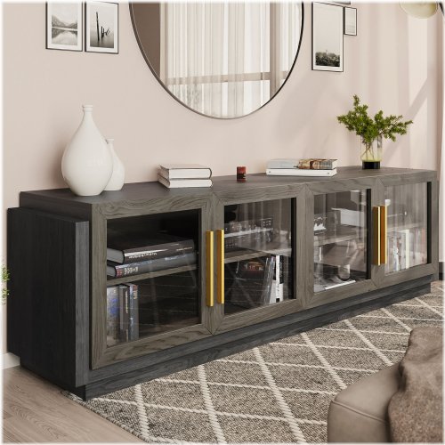 Versatile Storage Console for Dining and Living Spaces