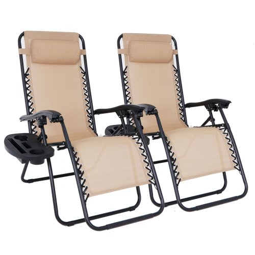 Zen Lounge Chairs with Tray