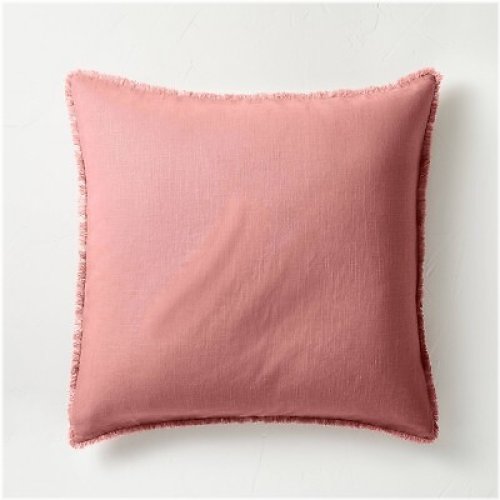 Rose Linen Blend Comforter Sham