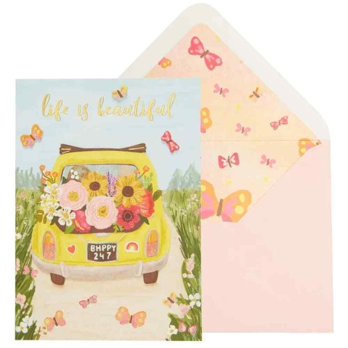 Sunshine Ride Birthday Card