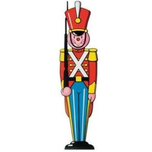 Festive Toy Soldier Cutout