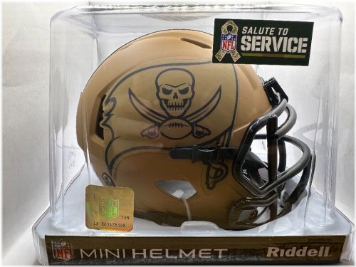 Buccaneers 2023 Salute To Service Mini Helmet