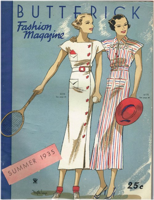Vintage Summer Fashion Pattern Collection