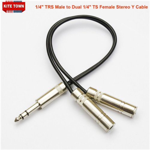 Stereo Splitter Cable for Professional Audio Devices