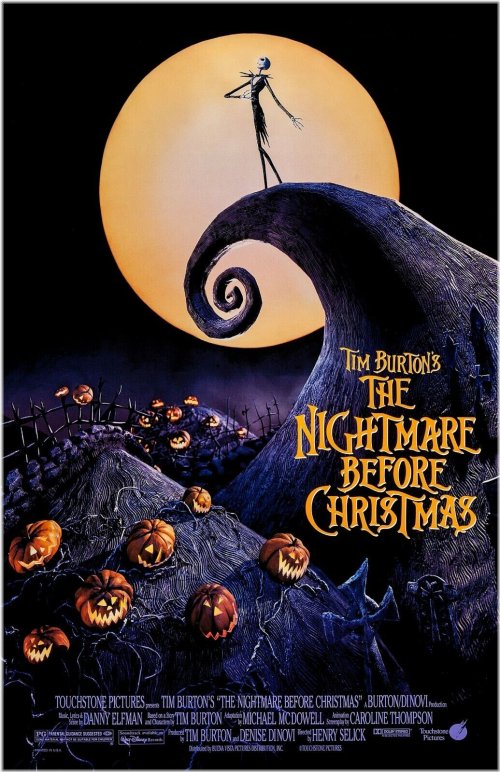 Nightmare Before Christmas Poster Reproduction