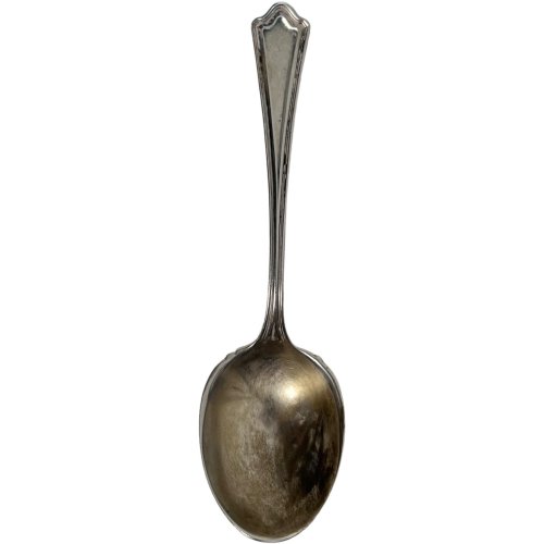 Whiting Portland Pat. 1914 Gilded Bowl Silver Spoon