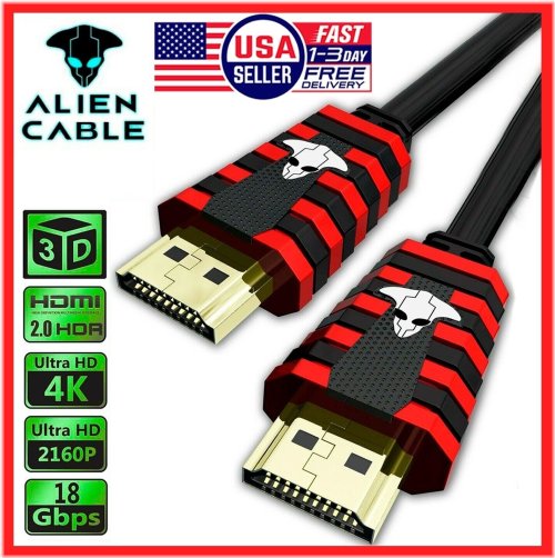 Ultra HD 4K HDMI Cable with High Speed and HDR Support