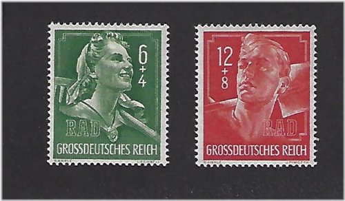 German Youth Historical Stamp Set
