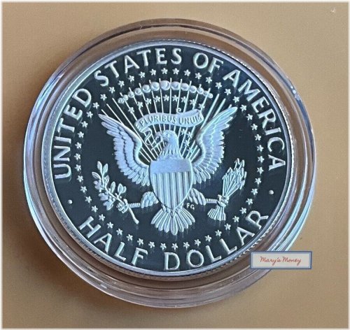 Silver Gem Proof Kennedy Half Dollar