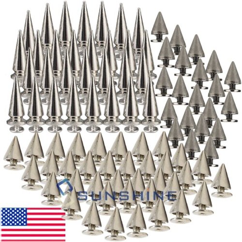 Silver Bullet Cone Studs