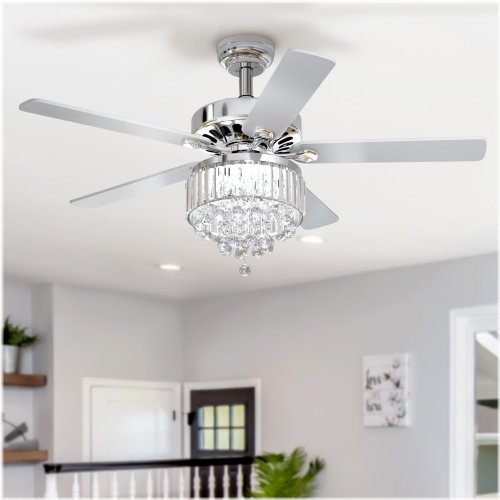 Crystal Breeze Chrome Fan