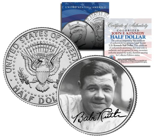 Ruth-Kennedy Half Dollar Portrait Coin