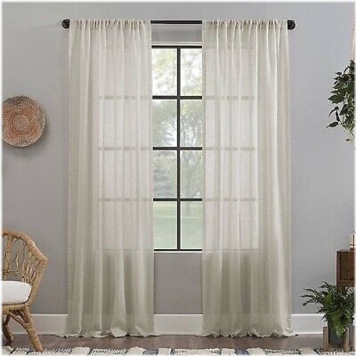 Whispering Breeze Sheer Curtain Panel