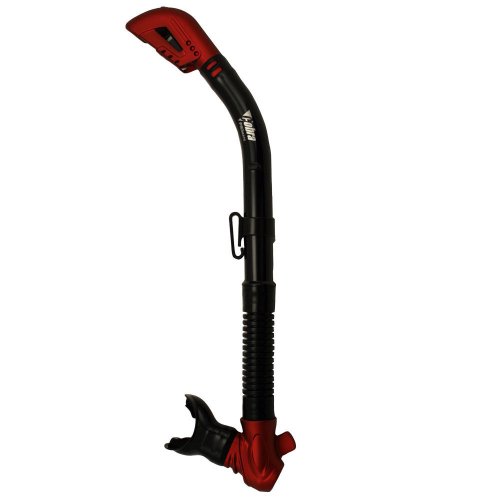 Cobra Dry Snorkel with Silicone Mouthpiece and Dive Whistle