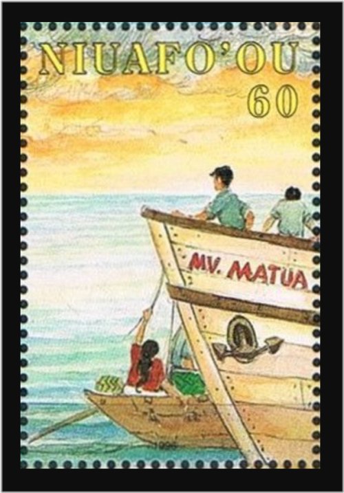 Tongan Evacuation Commemorative Stamp 1996