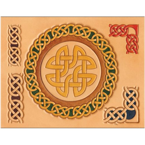 Celtic Circle and Border Template by Tandy Leather